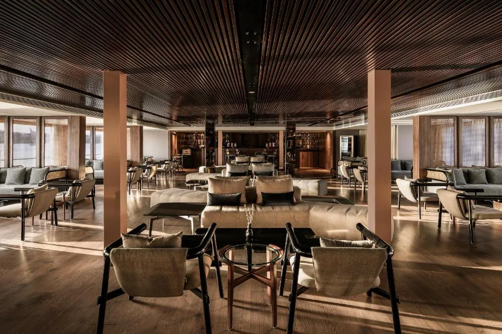 Lounge aboard the Historia The Boutique Nile Cruise Nile cruise
